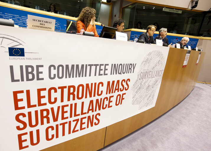 Foto 17: LIBE Committee inquiry. Electronic mass surveillance of EU citizens.