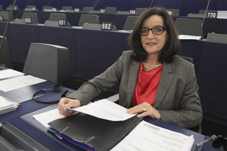 Nuotrauka 10: Christa KLASS during plenary session week 41 2013 in Strasbourg