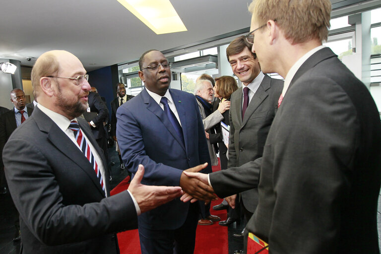 Foto 5: Official Visit of the President of Senegal to the European Parliament in Strasbourg