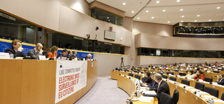 Foto 11: LIBE Committee inquiry. Electronic mass surveillance of EU citizens.