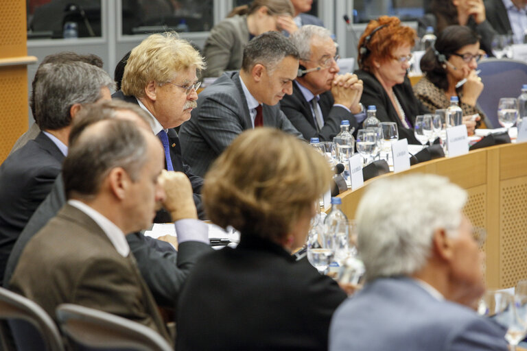 Снимка 9: Meeting of the Conference of the Committee Chairs and of the College of Commissioners