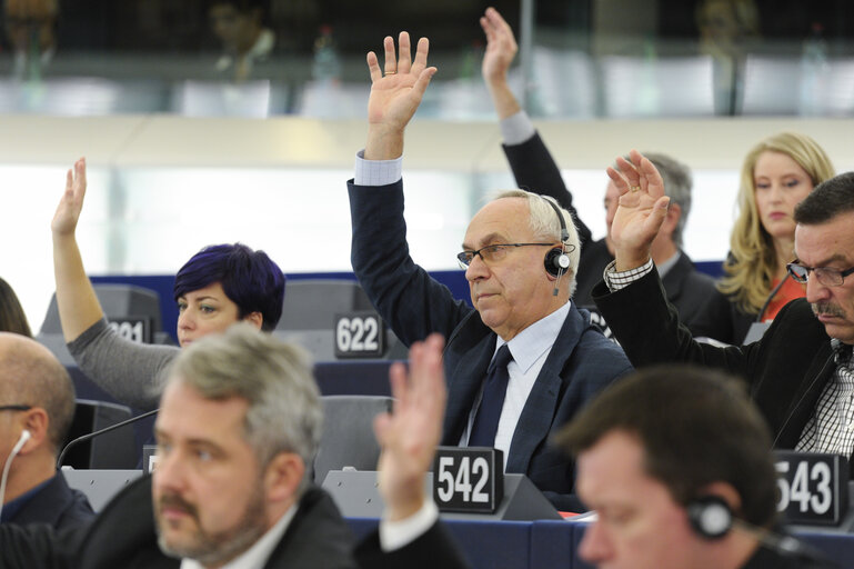 Fotó 1: MEP Adam GIEREK at the European Parliament in Strasbourg