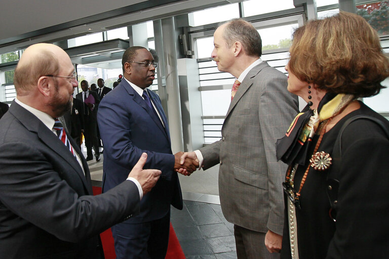 Foto 7: Official Visit of the President of Senegal to the European Parliament in Strasbourg