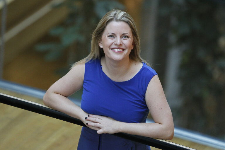 Suriet 1: MEP Emma McCLARKIN at the European Parliament in Strasbourg