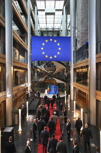 Foto 14: Official Visit of the President of Senegal to the European Parliament in Strasbourg