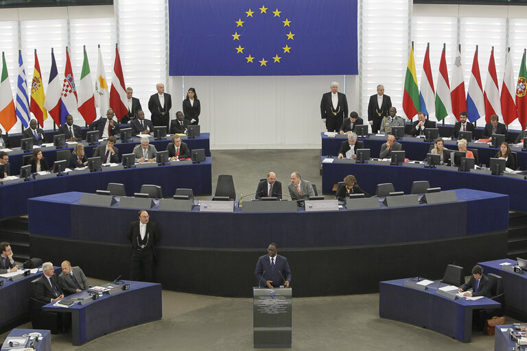 Foto 17: Official Visit of the President of Senegal to the European Parliament in Strasbourg