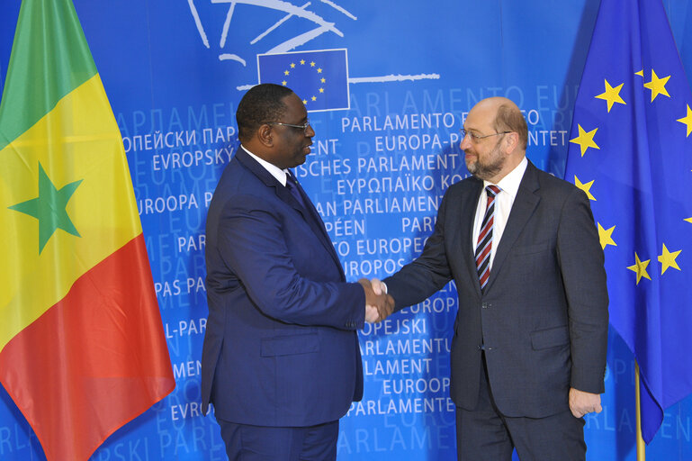 Fotó 11: Official Visit of the President of Senegal to the European Parliament in Strasbourg