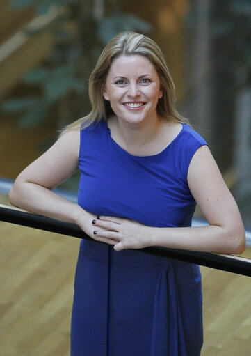 MEP Emma McCLARKIN at the European Parliament in Strasbourg