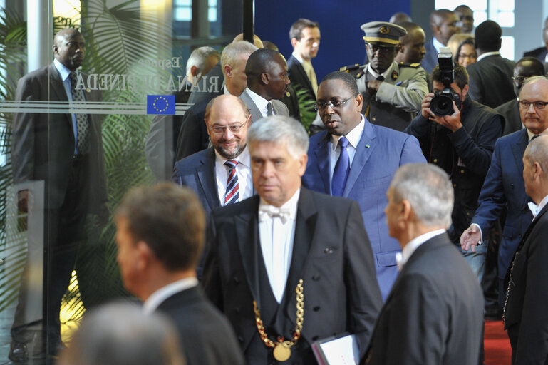 Foto 19: Official Visit of the President of Senegal to the European Parliament in Strasbourg