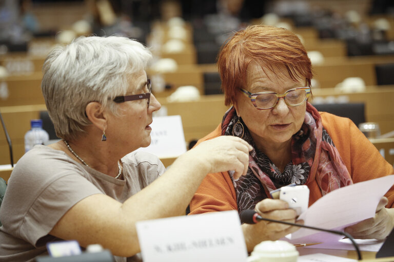 Zdjęcie 5: AFET committee meeting  Sakharov prize 2013 - shortlist of 3 candidates.