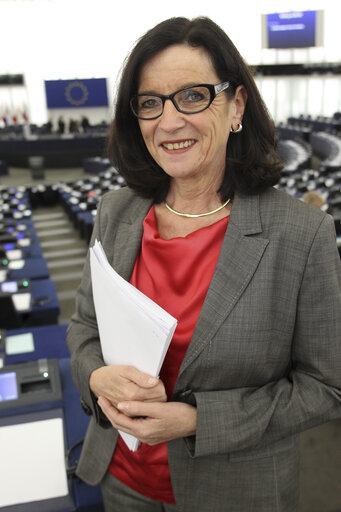 Nuotrauka 7: Christa KLASS during plenary session week 41 2013 in Strasbourg