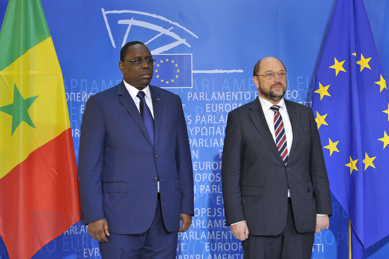 Foto 15: Official Visit of the President of Senegal to the European Parliament in Strasbourg