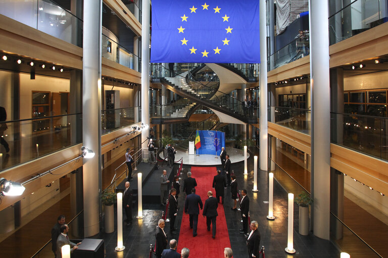 Fotó 16: Official Visit of the President of Senegal to the European Parliament in Strasbourg