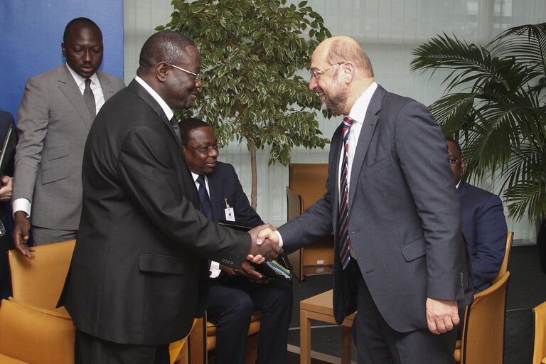 Foto 2: Official Visit of the President of Senegal to the European Parliament in Strasbourg