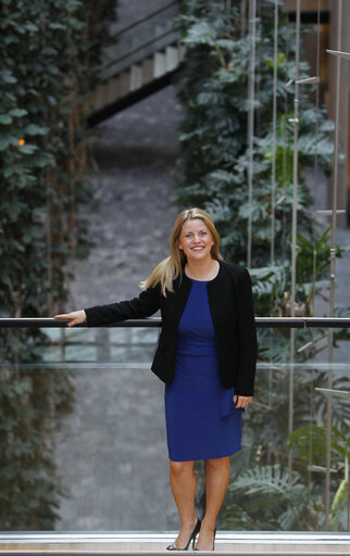 MEP Emma McCLARKIN at the European Parliament in Strasbourg