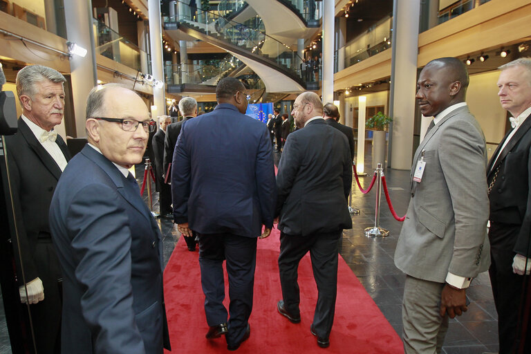 Foto 8: Official Visit of the President of Senegal to the European Parliament in Strasbourg