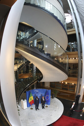 Foto 13: Official Visit of the President of Senegal to the European Parliament in Strasbourg