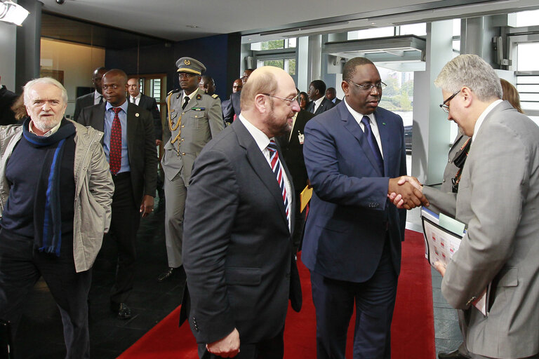 Foto 6: Official Visit of the President of Senegal to the European Parliament in Strasbourg