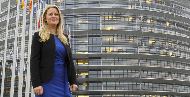 Fotografija 12: MEP Emma McCLARKIN at the European Parliament in Strasbourg