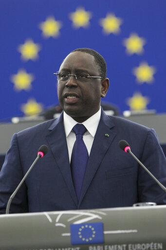 Fotografie 7: Official Visit of the President of Senegal to the European Parliament in Strasbourg