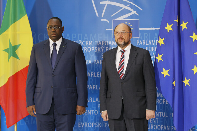 Fotó 23: Official Visit of the President of Senegal to the European Parliament in Strasbourg