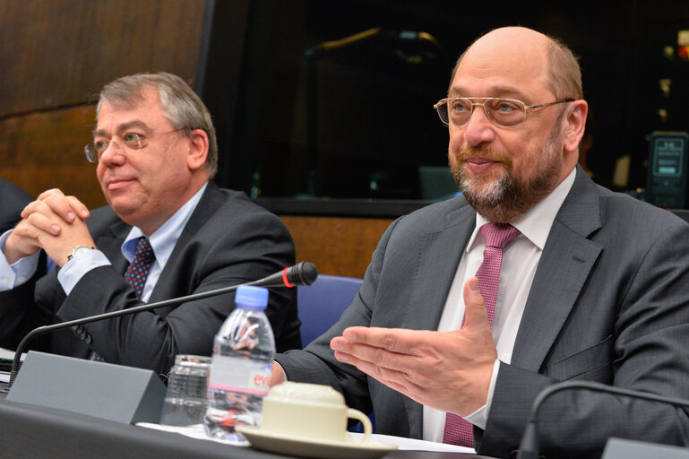 Fotografia 11: Conference of the Committees' Presidents, EP President at CCC for farewell of Klaus-Heiner LEHNE