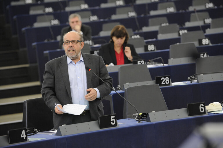 Zdjęcie 10: Plenary session week 43 2013 in Strasbourg - Preparations for the European Council meeting (24-25 October 2013)  Council and Commission statements