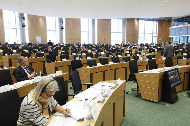 Fotografie 2: ENVI Commitee : votes on medical devices and in vitro medical devices