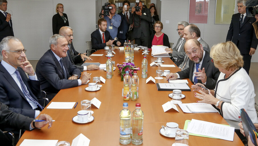 Fotografie 10: EP President meets with President of the Italian Senate.