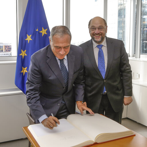 Fotó 11: EP President meets with President of the Italian Senate.