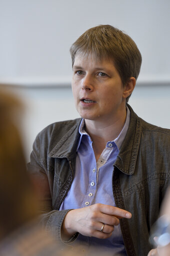 Zdjęcie 8: Britta REIMERS meets with a group of yound German Liberals