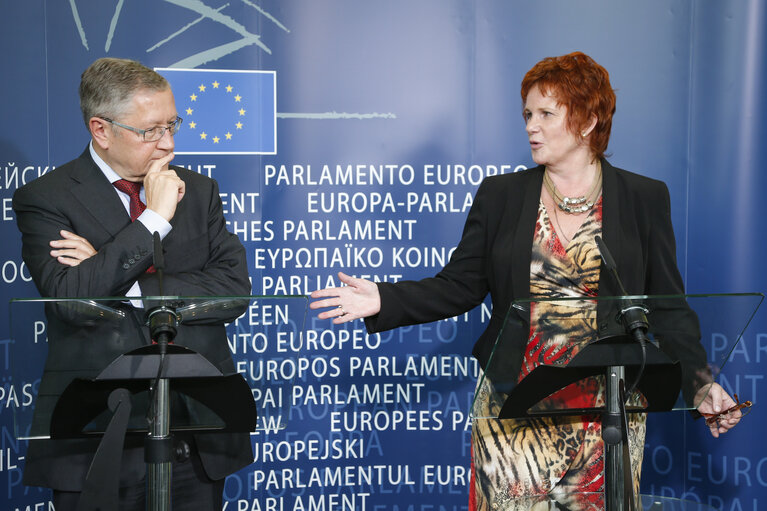 Press point after the ECON committee meeting