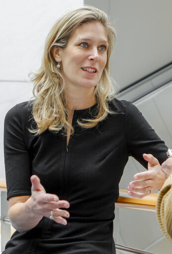 Photo 7 : Interview with MEP Silvana KOCH-MEHRIN in Brussels