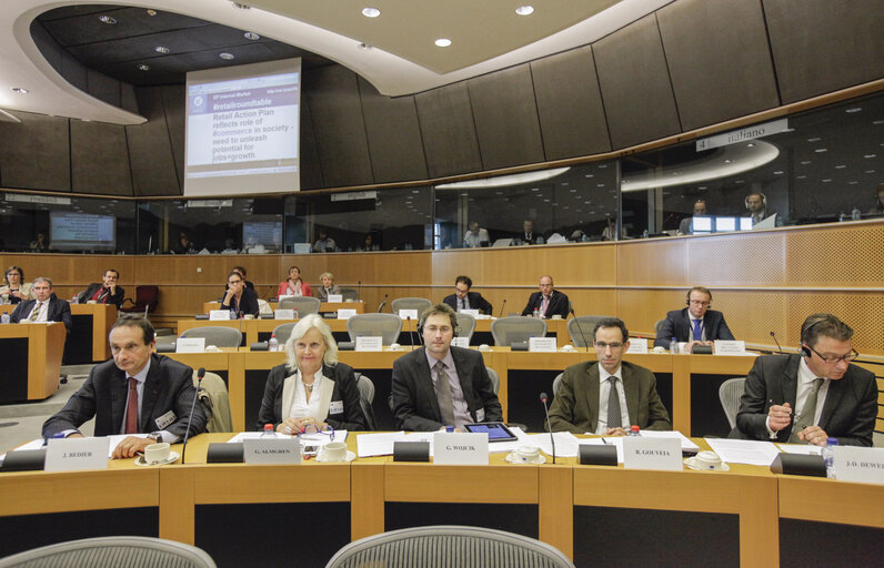 Foto 6: 1st Retail Market Roundtable For a more efficient and competitive retail market in Europe