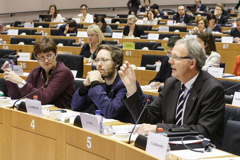 Photo 18: LIBE committee meeting. Inquiry on Electronic Mass Surveillance of EU Citizens