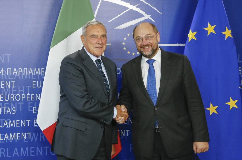 Fotografie 12: EP President meets with President of the Italian Senate.