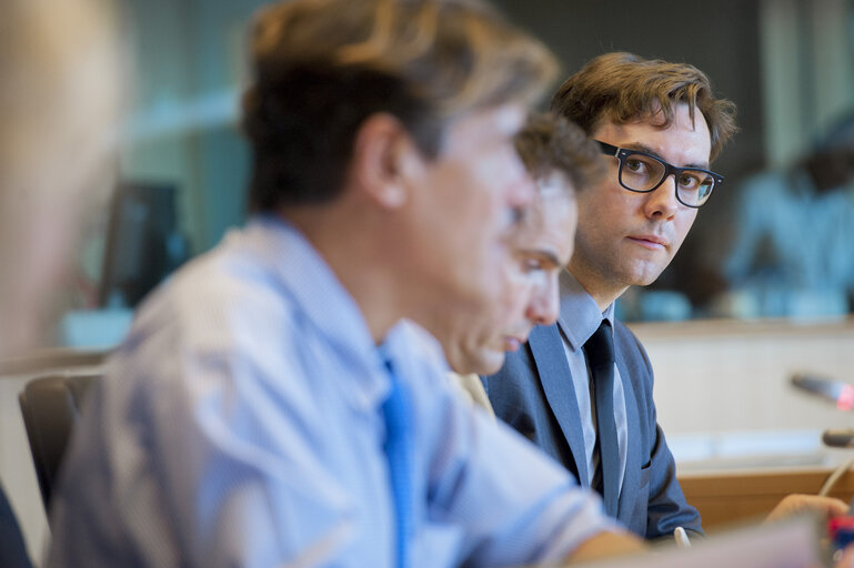 Fotografija 9: LIBE committee meeting:  Inquiry on the US National Security Agency (NSA) mass surveillance of EU citizens