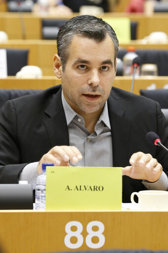 Photo 23: LIBE committee meeting. Inquiry on Electronic Mass Surveillance of EU Citizens