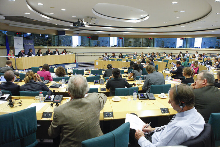 Fotó 4: Debate on Youth Employment:  Young, skilled, unemployed  with MEPs and EC Director General