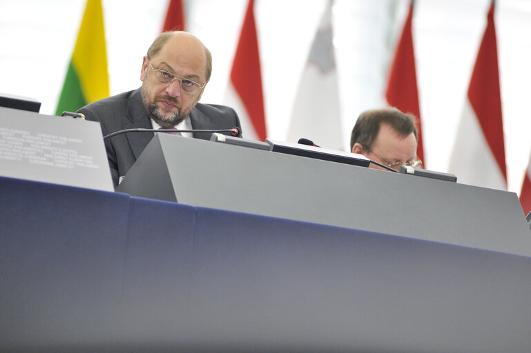 Снимка 4: Plenary Session week 27 2013 in Strasbourg - Conclusions of the European Council meeting (27-28 June 2013)