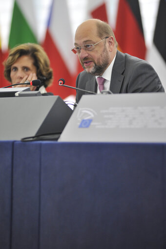 Photo 43 : Plenary Session week 27 2013 in Strasbourg - Conclusions of the European Council meeting (27-28 June 2013)