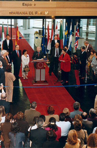 Fotogrāfija 2: Inauguration of the Mariana de Pineda space in Strasbourg