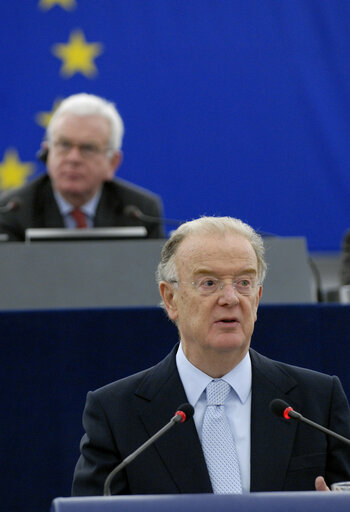 Fotografie 3: Plenary session of the EP with the United Nations High Representative for the Alliance of Civilizations.