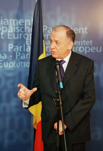 Fotografija 3: EP President meets with the President of Romania