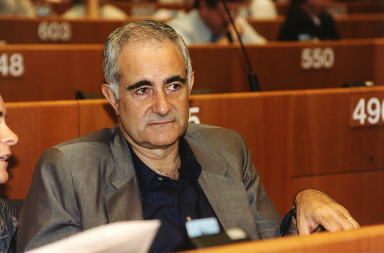 Zdjęcie 30: Joan COLOM i NAVAL in plenary session in Brussels