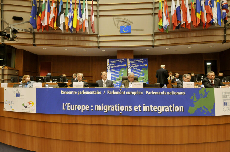 Снимка 8: Joint Parliamentary Meeting EU - National Parliaments : Migration and Integration.