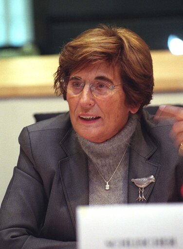 Fotografija 37: MEP Ursula SCHLEICHER attends a meeting in Brussels