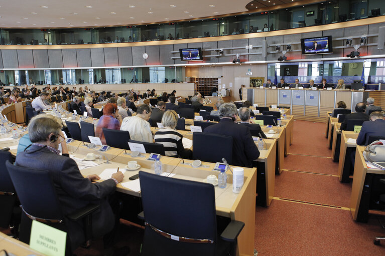 Fotografi 1: AFET/SEDE Committee meeting. Subcommittee on Security and Defence