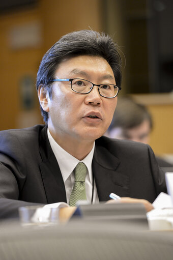 Fotografija 6: INTA  - Exchange of views with Ambassador of the Republic of Korea to the European Union