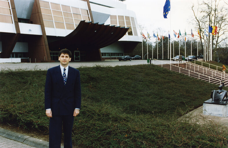 Photo 2 : Michael SPINDELEGGER at the EP in Strasbourg.